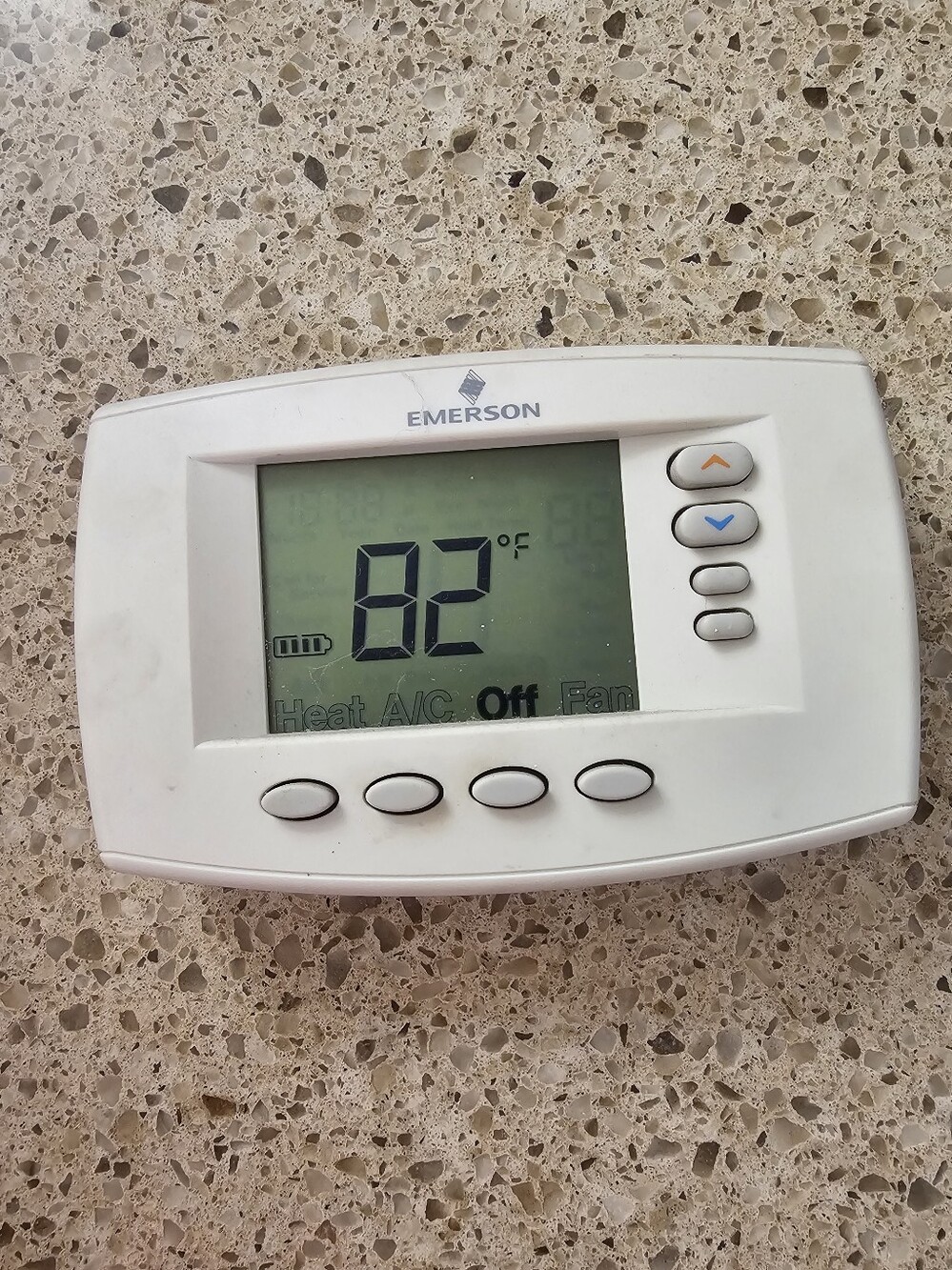 Emerson White Digital Thermostat
